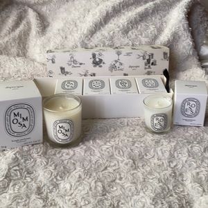 New in box Diptyque candles